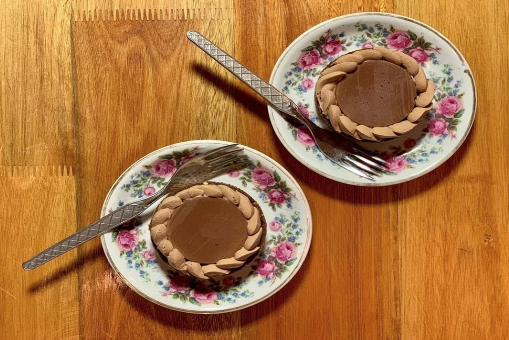 Tarta de Cacao y Almendras